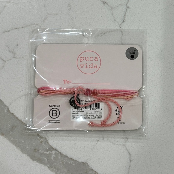 Pura Vida Pink and Peach Bracelet - Picture 6 of 6